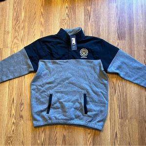 Official DoD/Pentagon Grey Quarter Zip Sweater